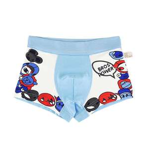 Custom funny printed boy underwear boxer shorts
